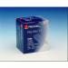 The picture shows a pack of 5000 staples from ACCO Brands, Staples, and Rexel. The staples are 6611mm in size and are neatly packed together. The packaging is labeled with various product information and logos.