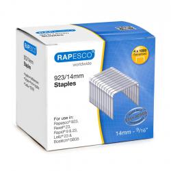 Cheap Stationery Supply of Rapesco 923/14mm Galvanised Staples (Pack 4000) 29408RA Office Statationery