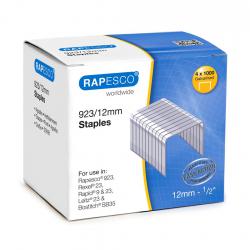 Cheap Stationery Supply of Rapesco 923/12mm Galvanised Staples (Pack 4000) 29422RA Office Statationery