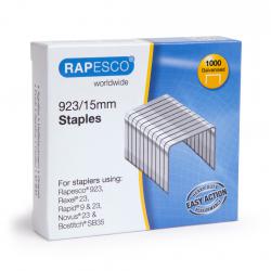 Cheap Stationery Supply of Rapesco 923/15mm Galvanised Staples (Pack 1000) 29464RA Office Statationery