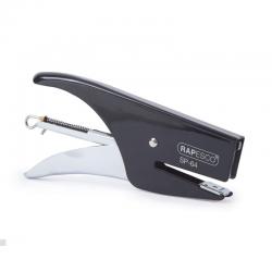 Cheap Stationery Supply of Rapesco SP-64 Plier 12 Sheet Black and Chrome 30157RA Office Statationery