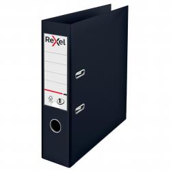 Cheap Stationery Supply of Rexel Choices Lever Arch File Polypropylene A4 75mm Spine Width Black (Pack 10) 2115501 30440AC Office Statationery