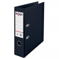 Cheap Stationery Supply of Rexel Choices Lever Arch File Polypropylene A4 75mm Spine Width Black (Pack 10) 2115501 30440AC Office Statationery