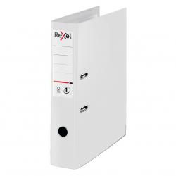 Cheap Stationery Supply of Rexel Choices Lever Arch File Polypropylene Foolscap 75mm Spine Width White (Pack 10) 2115515 30503AC Office Statationery