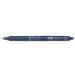 Pilot FriXion Clicker Erasable Retractable Gel Rollerball Pen 0.7mm Tip 0.35mm Line Blue (Pack 12) - 229101203 31340PT