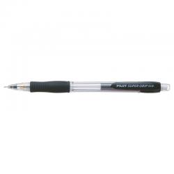 Cheap Stationery Supply of Pilot Super Grip Mechanical Pencil HB 0.5mm Lead Black/Transparent Barrel (Pack 12) 31417PT Office Statationery