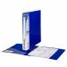 The photo shows 10 Snopake Superline Ring Binders in Electra Blue, each with two 25mm O-Rings. These A4 binders have a sleek and professional design, perfect for organizing and storing important documents.