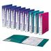 Snopake Superline Ring Binder 2 O-Ring A4 25mm Rings Electra Assorted (Pack 10) - 10165 31644SN