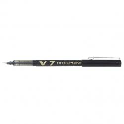 Cheap Stationery Supply of Pilot V7 Hi-Tecpoint Liquid Ink Rollerball Pen 0.7mm Tip 0.5mm Line Black (Pack 20) 31683PT Office Statationery