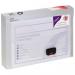 Snopake DocBox Polypropylene A4 60mm Spine Width Push Lock Closure Clear - 12871 31700SN