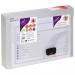 Snopake DocBox Polypropylene A4 60mm Spine Width Push Lock Closure Clear - 12871 31700SN