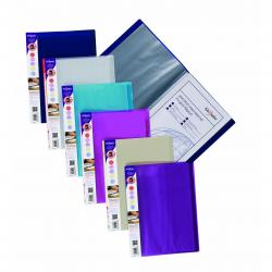 Cheap Stationery Supply of Snopake Lite A4 Display Book 20 Pocket Assorted Colours (Pack 12) 31714SN Office Statationery
