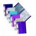 Snopake Lite A4 Display Book 20 Pocket Assorted Colours (Pack 12) 31714SN