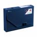 Snopake DocBox Polypropylene A4 60mm Spine Width Push Lock Closure Blue - 12867 31945SN