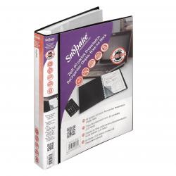 Cheap Stationery Supply of Snopake ReOrganiser A4 Display Book 60 Pocket Black 32141SN Office Statationery