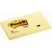 Post-it Notes 76x127mm 100 Sheets Canary Yellow (Pack 12) 7100090881 32428TT