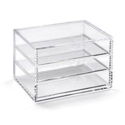 Cheap Stationery Supply of Acrylic 3 Drawer Chest Office Statationery