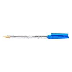 Cheap Stationery Supply of Staedtler 430 Stick Ballpoint Pen 1.0mm Tip 0.35mm Line Blue (Pack 10) 33282TT Office Statationery