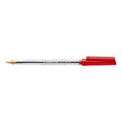 Cheap Stationery Supply of Staedtler 430 Stick Ballpoint Pen 1.0mm Tip 0.35mm Line Red (Pack 10) 33289TT Office Statationery