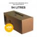 Fellowes Shredder Waste Bag 75-85 Litre Clear (Pack 50) 36056 34514FE