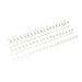 Fellowes Binding Comb A4 19mm White (Pack 100) 5347405 35606FE