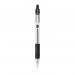 The photo shows a pack of 12 Zebra Z-Grip Retractable Ballpoint Pens, with a sleek black design and a 1.0mm tip. The pens feature the iconic Zebra branding, and their smooth, retractable mechanism makes them convenient to use. Each pen has a comfortable grip for extended writing sessions. The bold black ink creates crisp and clean lines, making these pens perfect for any writing task.