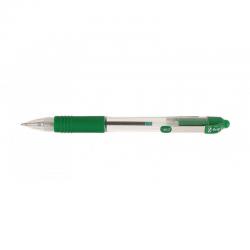 Cheap Stationery Supply of Zebra Z-Grip Retractable Ballpoint 1.0mm Tip Green (Pack 12) 36464ZB Office Statationery