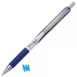 Cheap Stationery Supply of Zebra Z-Grip Flight Ballpoint Pen 1.2mm Tip 0.6mm Line Blue (Pack 12) 36485ZB Office Statationery