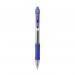 This picture features a pack of 12 blue Zebra Sarasa Retractable Gel Rollerball Pens with a 0.7mm tip and 0.5mm line. The sleek design and vibrant color make these pens stand out, and the smooth gel ink provides a consistent and effortless writing experience.