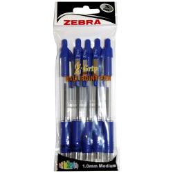 Cheap Stationery Supply of Z Grip Retractable Blue Ballpen PK5 Office Statationery