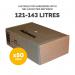 Fellowes Shredder Waste Bag 121-143 Litre Clear (Pack 50) 3605801 36999FE