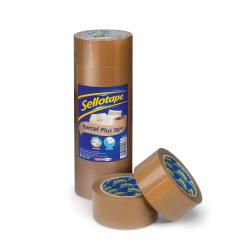 Cheap Stationery Supply of Sellotape Polypropylene Packaging 50mmx66m Brown (Pack 6) 1445172 37993HK Office Statationery