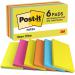 Post-it Notes 76x127mm 100 Sheets Energetic Colours (Pack 6) 655TF - 7100172314 38158MM