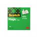 Scotch Magic 810 Invisible Tape Matte Finish 25mm x 66m Clear (Single) 8102566 - 7100027389 38172MM