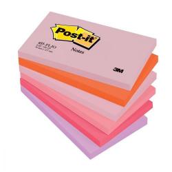Cheap Stationery Supply of Post-it Notes 76x127mm 100 Sheets Joyful Colours (Pack 12) 655FL 38277MM Office Statationery