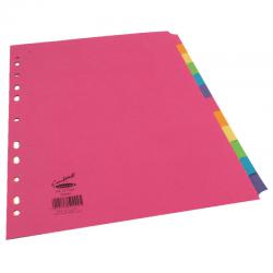 Cheap Stationery Supply of Concord Bright Divider A4 12-Part Asstd Office Statationery