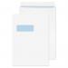 A photo of ValueX C4 Envelopes shows a pack of 250 white envelopes with a pocket window, sealed with a peel and seal closure. Each envelope has a 100gsm weight and measures 324x229mm. These everyday envelopes are suitable for regular use and mailing documents.