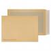 The photo shows a pack of 125 C4 size manilla pocket envelopes. They are made with 120gsm board back material and have a peel and seal closure. These envelopes are useful for everyday mailing needs.