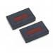 The COLOP Stamp Pads COLOP E2002 Replacement Ink Stamp Pad is a set of two stamp pads, one in blue ink and one in red ink. They are designed for use with COLOP Self-inking Text and Date Stamps. The pads are neatly contained within a compact container and easy to replace when needed.