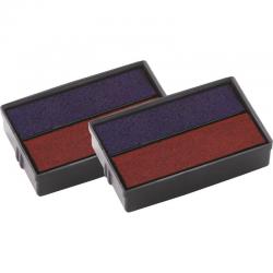 Cheap Stationery Supply of Colop E/10/2 Replacement Stamp Pad Fits S160/S160/L Blue/Red (Pack 2) 40272CL Office Statationery