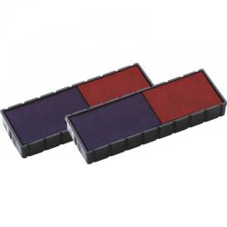 Cheap Stationery Supply of Colop E/12/2 Replacement Stamp Pad Fits Mini-Dater S120/WD Blue/Red (Pack 2) 40293CL Office Statationery