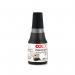 This image features a round, black stamp pad with the COLOP logo in the center. The pad is 25ml and is specifically designed for use with COLOP Micro Stamp Pads. The rich black ink provides crisp, professional-looking imprints on any type of paper. Perfect for adding a personal touch to documents, letters, and more.