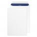 This image shows a pack of 250 Blake C4 Envelopes in a super white wove finish. Each envelope measures 324x229mm and is made of 120gsm paper. They feature a peel and seal closure and a convenient pocket design.