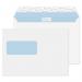 A photo of Blake C5 envelopes shows a pack of 500 ultra white wove envelopes with a peel and seal closure. They measure 162x229mm and have a sleek, professional look. Perfect for office use.