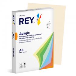 Cheap Stationery Supply of Rey Adagio Paper A3 80gsm Ivory (Ream 500) ADAGI080X667 40496PC Office Statationery