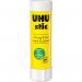 The picture shows multiple packs of Bolton Adhesives Glues & Adhesives UHU Stic Glue Stick, each containing 40g of glue. The packs are neatly arranged in rows against a plain background. The UHU logo is prominently displayed on each pack, along with the product name and quantity. Each pack features a twist-up design for easy application and a lid to protect the glue when not in use. The glue sticks are white in color and have a smooth texture.