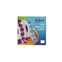 Cheap Stationery Supply of Avery Labels in Dispenser Rectangular 19x25mm White (Pack 1200 Labels) 24-421 43166AV Office Statationery