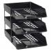Avery Basics Letter Tray A4Foolscap Portrait Black 1132BLK 44818AV