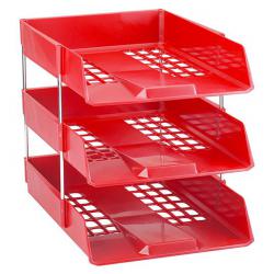 Cheap Stationery Supply of Avery Basics Letter Tray A4/Foolscap Portrait Red 1132RED 44839AV Office Statationery