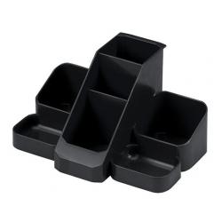 Cheap Stationery Supply of Avery Basics Desk Tidy 7 Compartments Black 1137BLK 44881AV Office Statationery